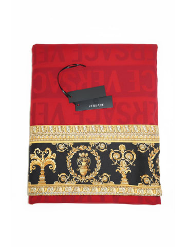 Versace Decke für Erwachsene in rot