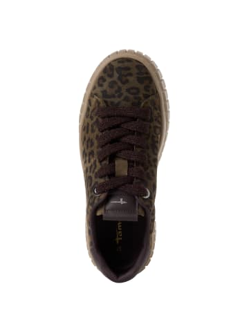 Tamaris Sneaker in OLIVE LEOPARD