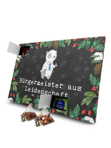 Mr. & Mrs. Panda Advents-Teekalender Bürgermeister Leidenschaft ... in Kreidetafel