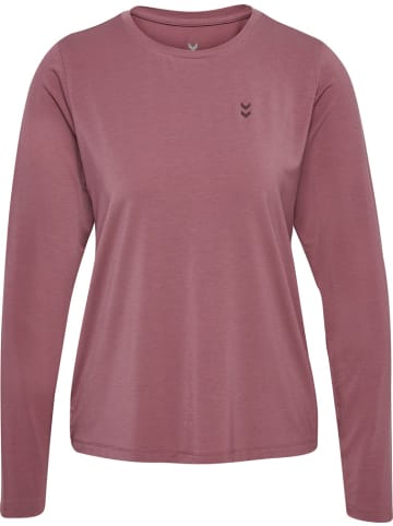 Hummel Longsleeve "Yoga Soft Loose W T-Shirt Longsleeve" in Pink