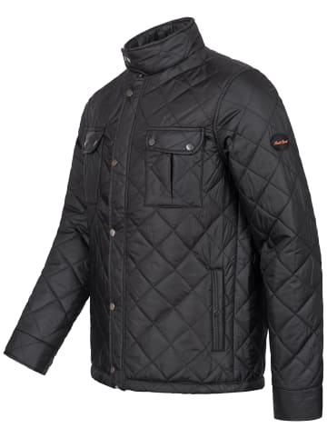 Rock Creek Steppjacke in Schwarz