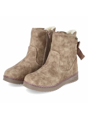 Indigo Schlupfstiefel in taupe