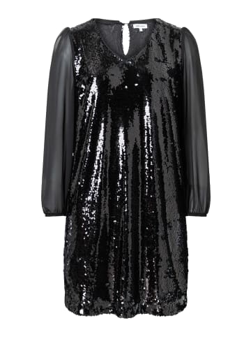 More & More glitzerndes Partykleid, Pailletten in black