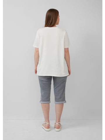 QS T-Shirt in 02D0_ecru