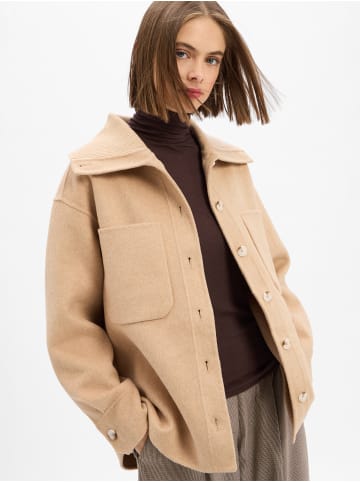 OPUS Kastenjacke Josia in camel