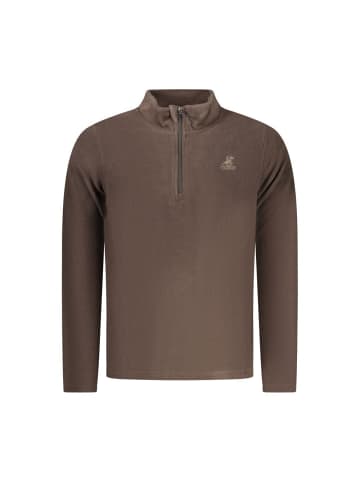 U.S. Polo Braun Herren Sweatshirt aus Polyester