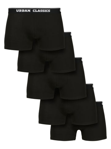 Urban Classics Boxershorts in blk+blk+blk+blk+blk