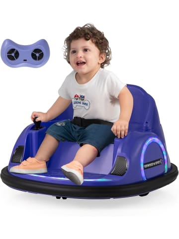 COSTWAY Autoscooter für Kinder in Lila