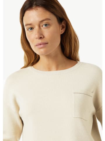 comma Strickpullover langarm in Beige