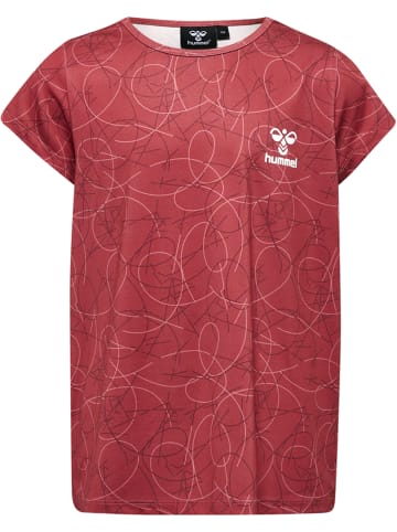 Hummel Hummel T-Shirt Hmlnanna Lebensstil Mädchen in EARTH RED
