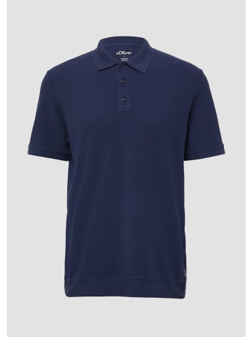 s.Oliver Polo-Shirt in 5852_tiefblau
