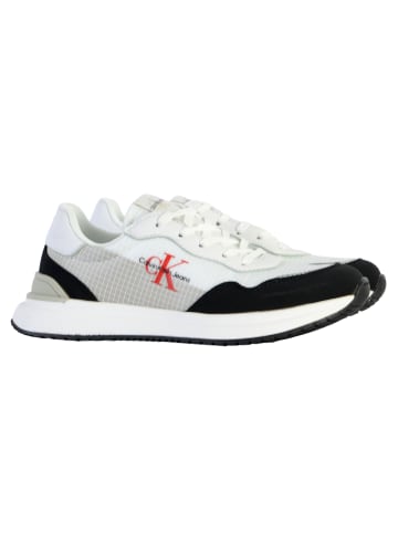 Calvin Klein Junior-Sneaker mit Schnürung: Jeans Low Cut Lace Up Schwarz