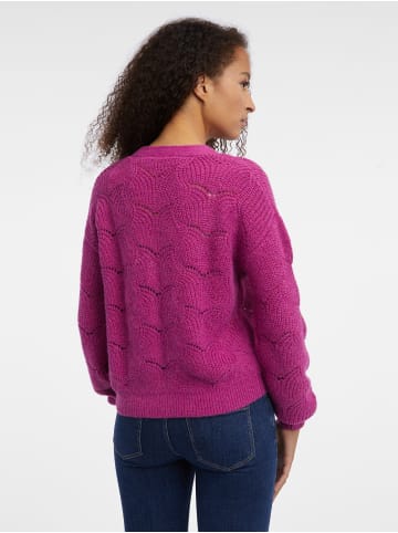 orsay Pullover in Dunkelrosa