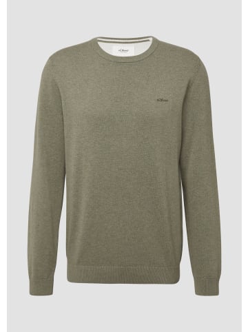 s.Oliver Strickpullover in 78W0_olivgrün