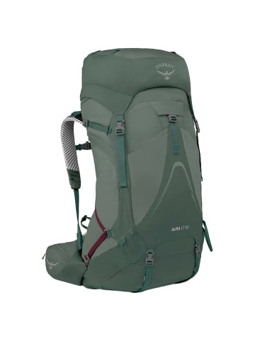 Osprey Aura AG LT 50 WXS/S - Trekkingrucksack 75 cm (antidote purple) in koseret/darjeeling spring green