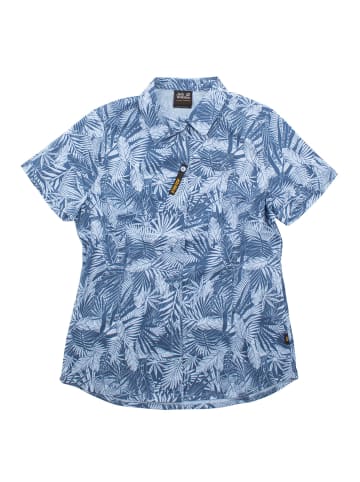 Jack Wolfskin Bluse Sonora Jungle in Blau