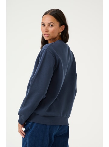 Kaffe Sweatshirt KAellen Loose fit in Midnight Marine