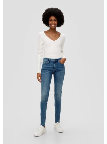 QS Jeans-Hose lang in Blau