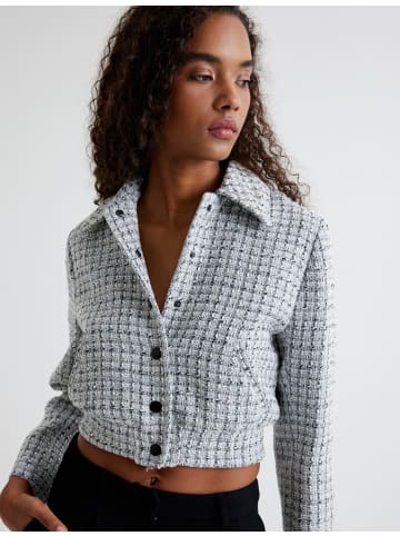 KOTON Blazer in Schwarz Karomuster