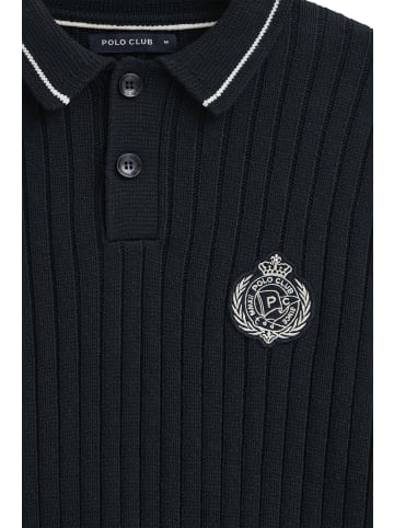 Polo Club Pullover in Navy Blau