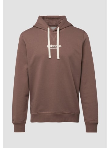 s.Oliver Sweatshirt in 89D1_dunkelbraun