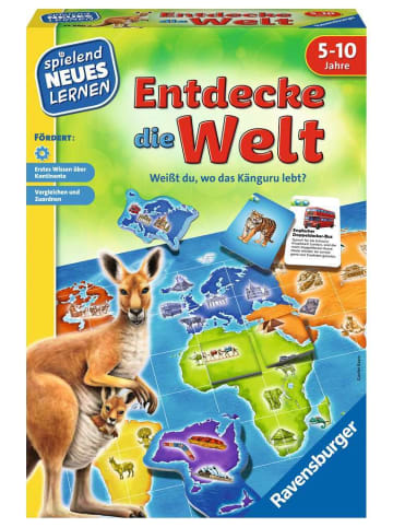 Ravensburger Ravensburger Legespiel Entdecke die Welt in bunt