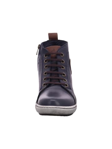 Esgano Schnürstiefel in dunkelblau