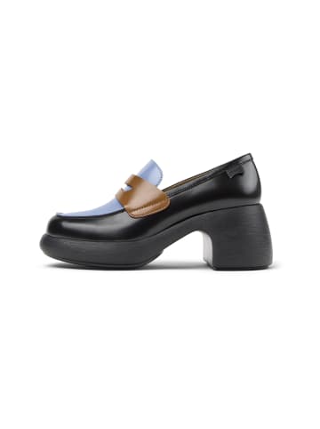 Camper Mokassins " Thelma II Twins " in Schwarz Braun