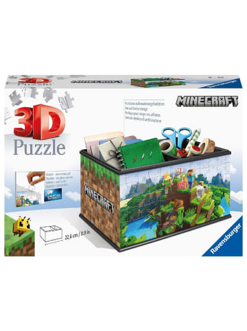 Ravensburger Ravensburger 3D Puzzle 11286 - Aufbewahrungsbox Minecraft - 216 Teile -...
