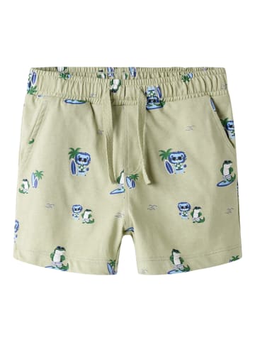name it Nmmjaxon T-Shirt & Shorts Sommerset in swamp