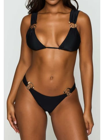 Moda Minx Bikinihose SWIRL JEWEL in Black