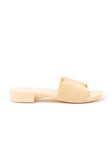Brasileras Pantoletten "Platz" in Beige