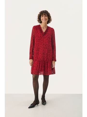 PART TWO Kleid MikaelaPW in Salsa Leaf Print