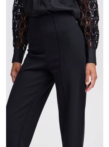 b. young BYPARRIN STR PANTS - regular fit in Black