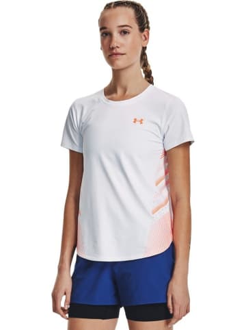 Under Armour Shirt "UA Iso-Chill Laser T-Shirt" in Weiß