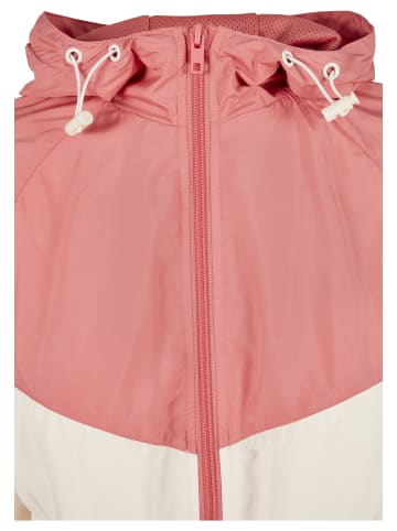 Urban Classics Windbreaker in palepink/whitesand