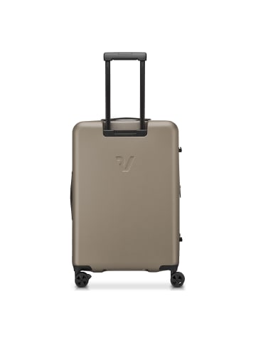 Roncato Florence 4 Rollen Kofferset 3-teilig mit Dehnfalte champagne