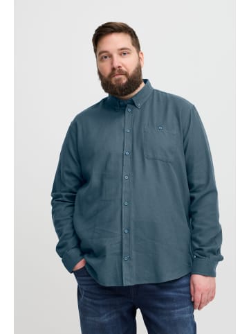 BLEND Langarmhemd BHBShirt 20717541 BB modisches Langarmhemd in Blau