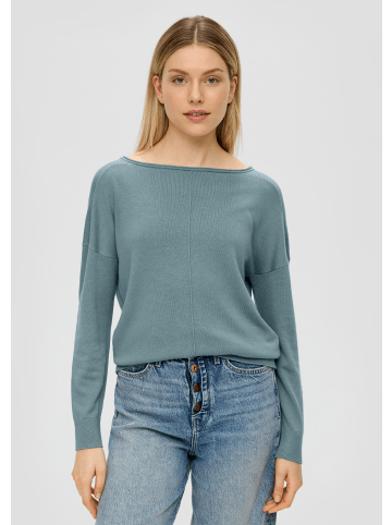 s.Oliver Strickpullover langarm in Petrol