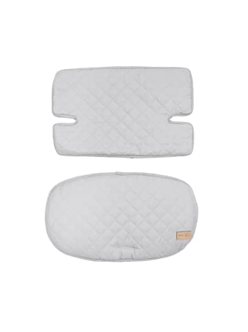 roba Sitzverkleinerer 'roba Style' 2-tlg - Sitzkissen für Hochstühle - Silbergrau