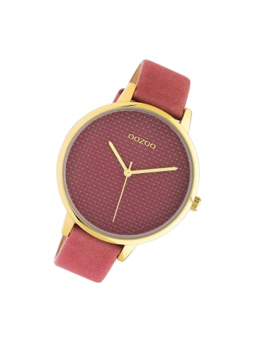 Oozoo Armbanduhr Oozoo Timepieces rosa groß (ca. 42mm)