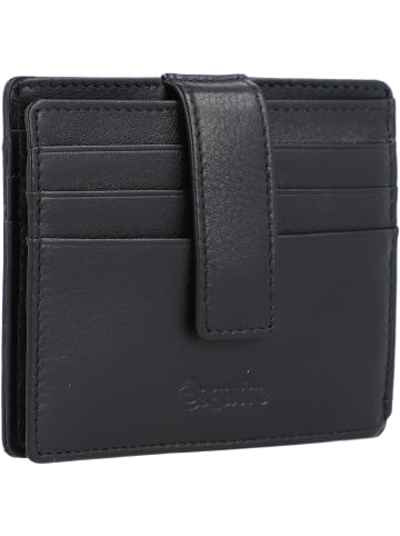 Esquire Oslo Kreditkartenetui RFID Leder 9,5 cm schwarz