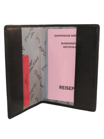 Golden Head Colorado Reisepassetui RFID Leder 10 cm in schwarz