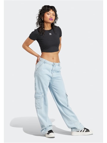 adidas adidas Cropped T-Shirts in black