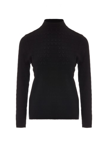 caissa Damen Strickpullover in Schwarz