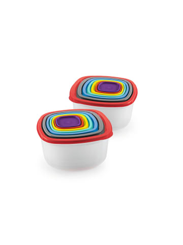 Gourmet Maxx Frischhaltedosen 28-tlg. mehrfarbig inkl. Deckel Bunt