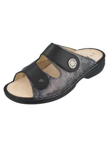 Finn Comfort Damen Pantoletten ZENO in Schwarz