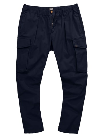 STHUGE Cargohose lang in dunkel marine