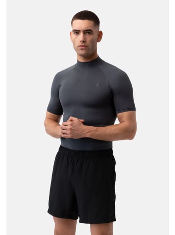 DANISH ENDURANCE Hemd Power Compression in black grey