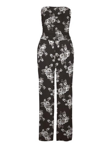 LASCANA Bandeauoverall in black creme flower